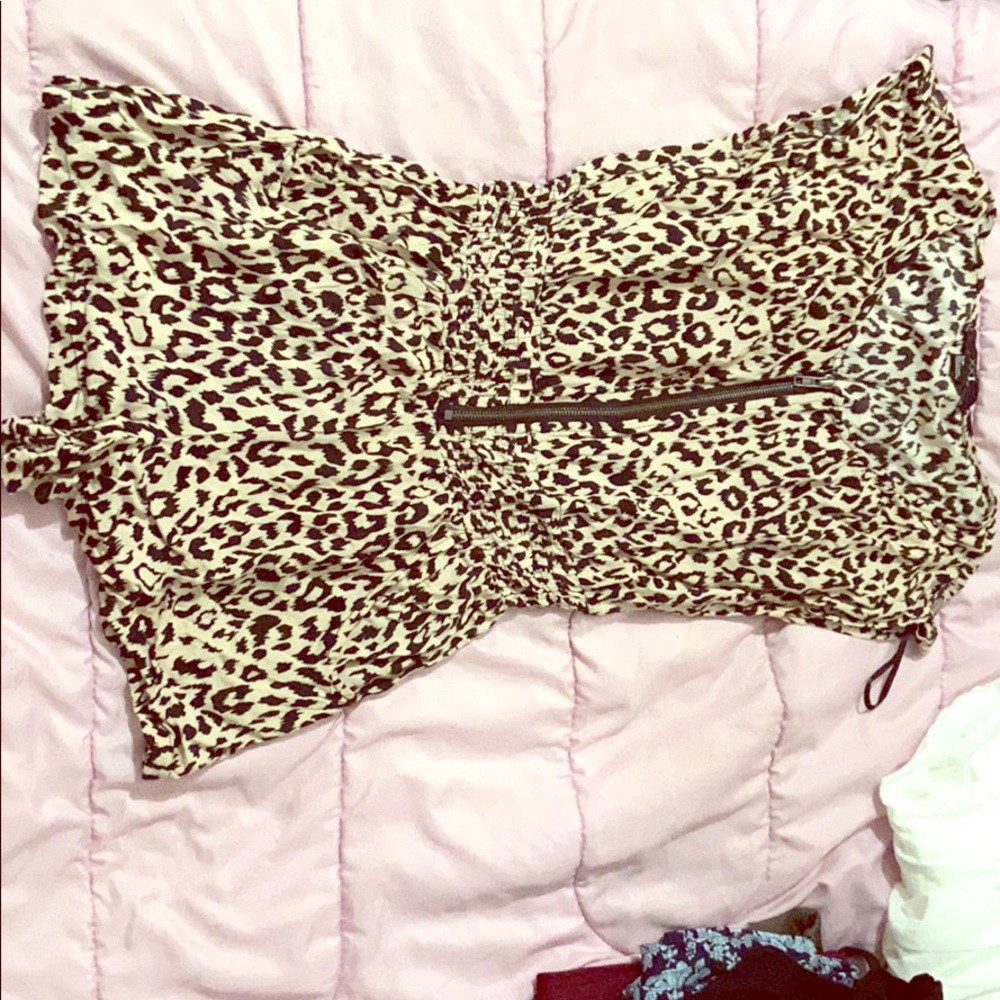Forever 21 Cheetah Romper
